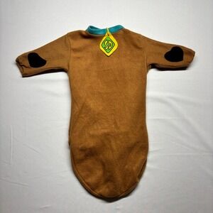 Kids Scooby Doo Costume Sleep Sack Baby Toddler Brown Fleece